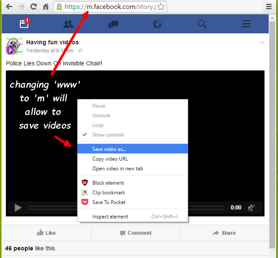 download facebook video to computer