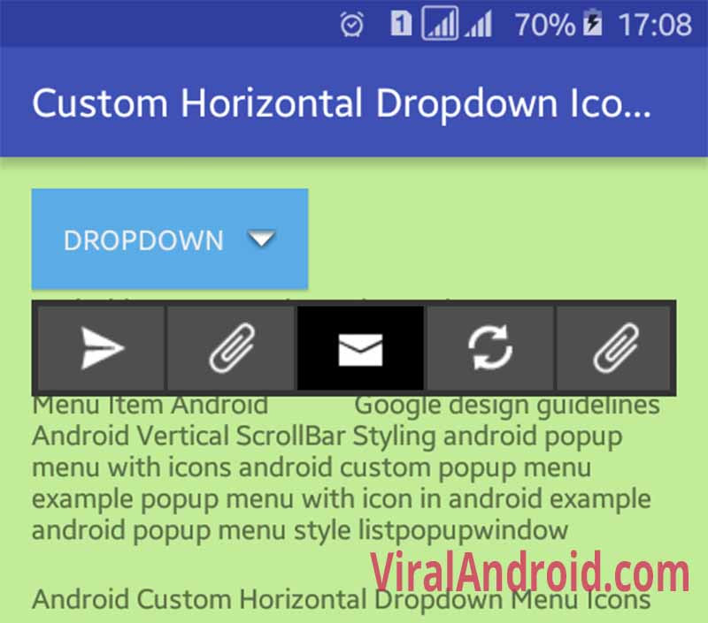 android studio listview horizontal