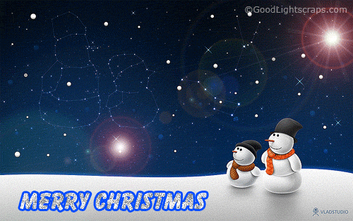 Ravishment: Beautiful Merry Christmas Wishes Animation GIF 