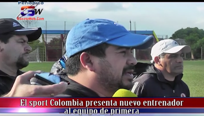 Fernando de la Mora: Presentación del Nuevo Director Técnico del Club Sport Colombia.