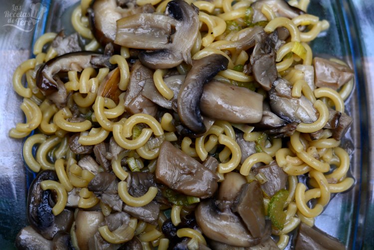 Fideuá de setas y champìñones 03