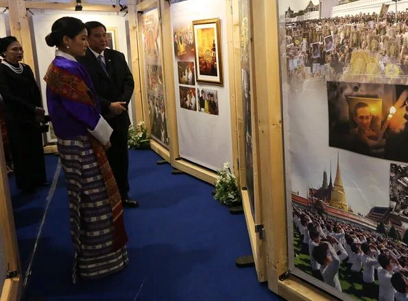 Queen Jetsun Pema attended the opening of the first Bhutan-Thailand Festival at the Youth Development Fund Multipurpose Hall in Thimphu, Bhutan