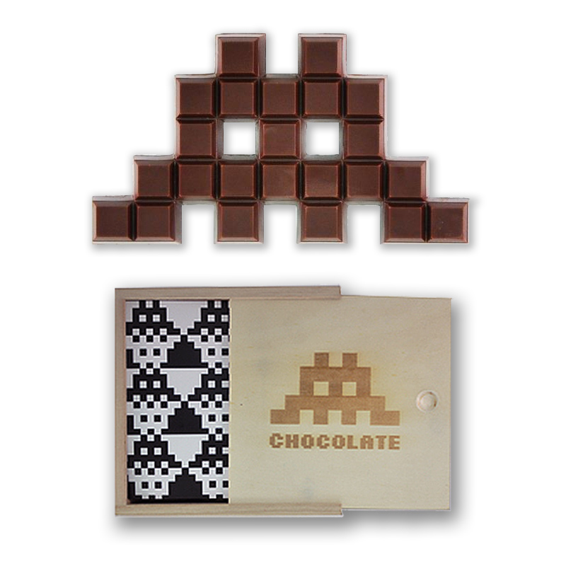Chocolate Space Invaders