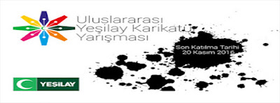 1. Uluslararası Yeşilay Karikatür Yarışması 2016, İstanbul, Türkiye