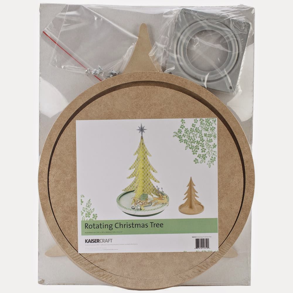 Crafts U Love Christmas Inspiration Rotating Christmas Tree