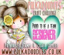 I'm DT member of Polkadoodles Craft Challenge