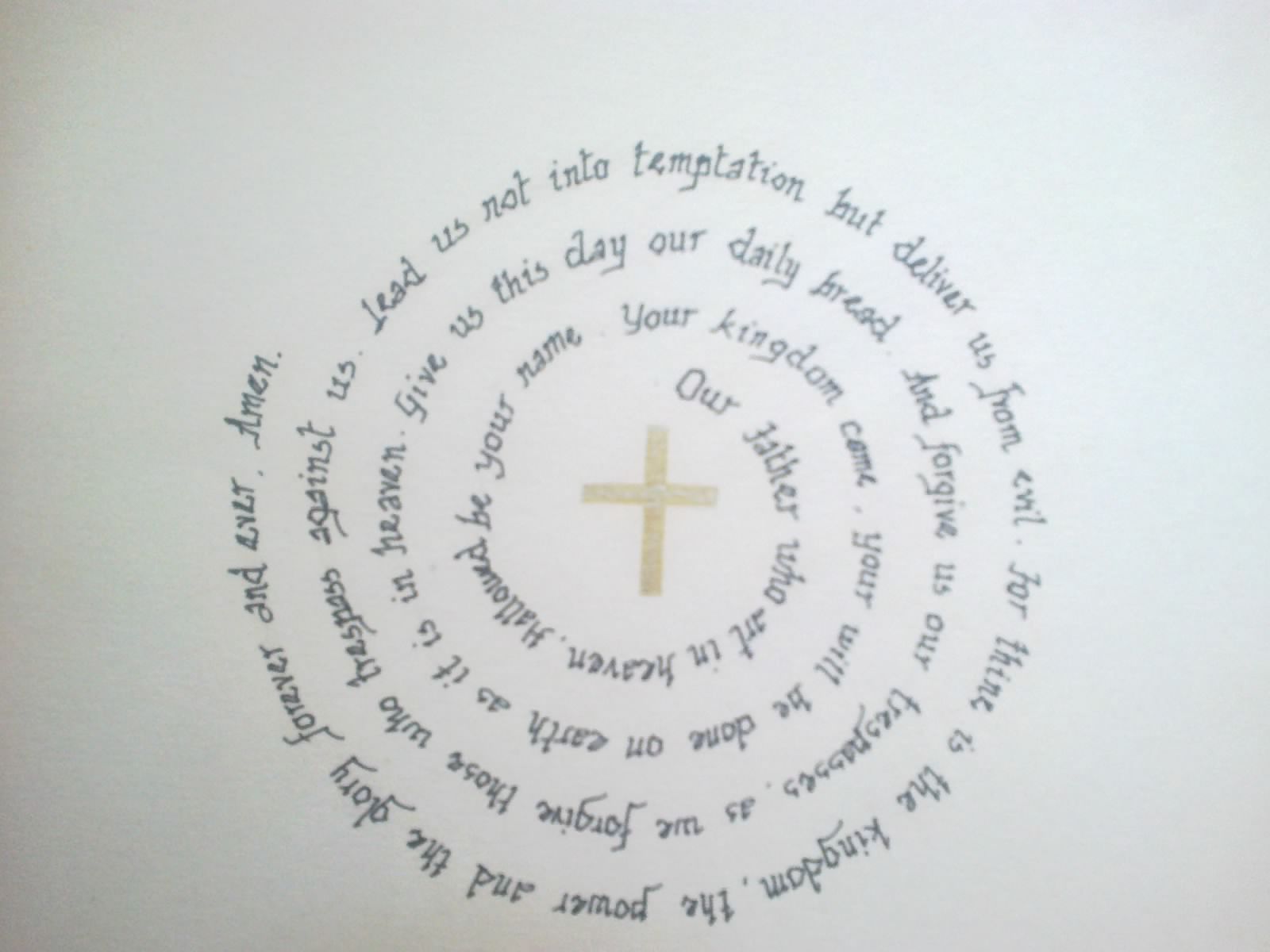 annu-s-calligraphy-portfolio-the-circular-lord-s-prayer