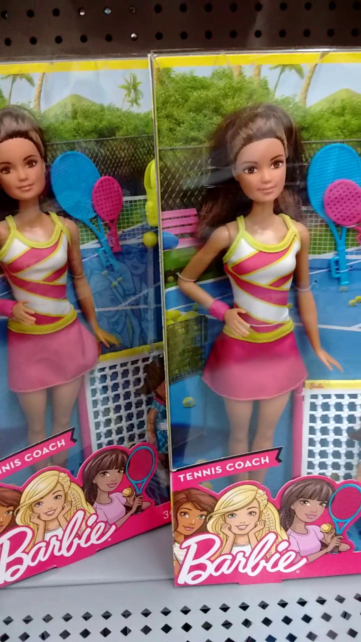 tennis coach barbie