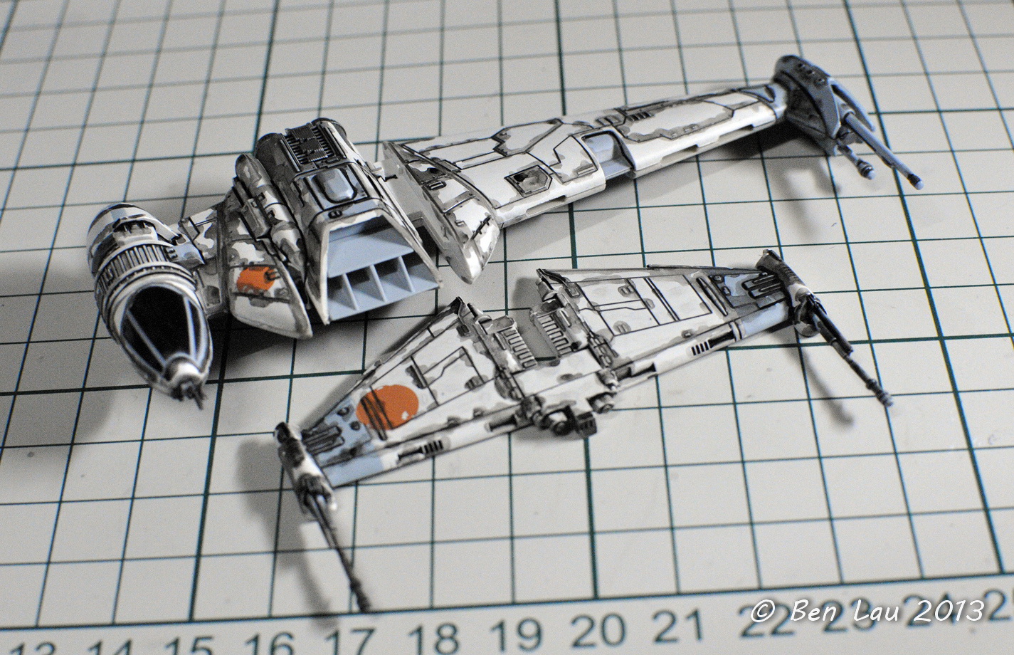 Ben's Rants: F-toys B-wing