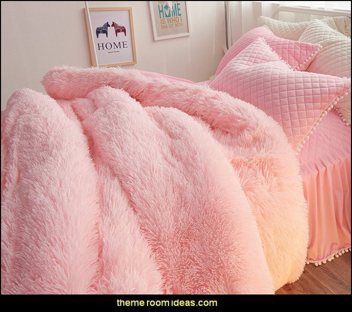 Decorating theme bedrooms Maries Manor faux fur home decor fuzzy