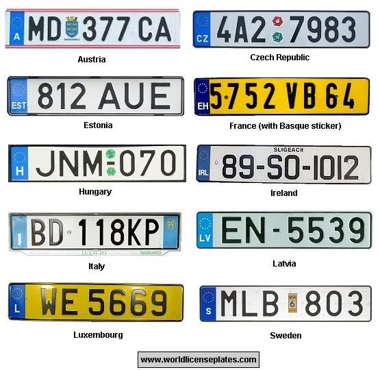 Lezersvraag welk land heeft de lelijkste kentekenplaten? Autoblog.nl Lezersvraag welk land heeft de lelijkste kentekenplaten? Autoblog.nl