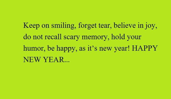 New Year SMS Messages 140 Characters
