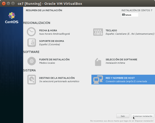 DriveMeca instalando Linux Centos 7 paso a paso DriveMeca instalando Linux Centos 7 paso a paso