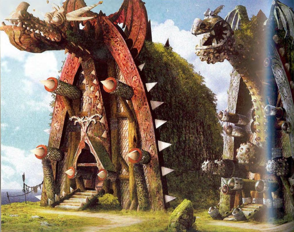 Color in animation: How to train your dragon artwork