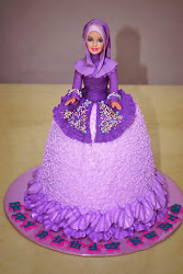 cake doll princess cakes muslim barbie dolls birthday chocolate designs february shellicious mypu3