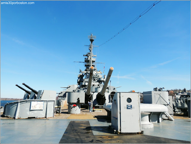 USS Massachusetts en el Museo de Battleship Cove 