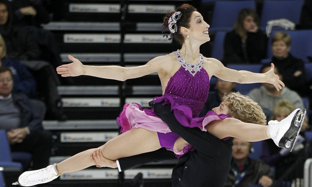 Only Ice Dancing Moves of 2012 Davis & White's Rotational Lift