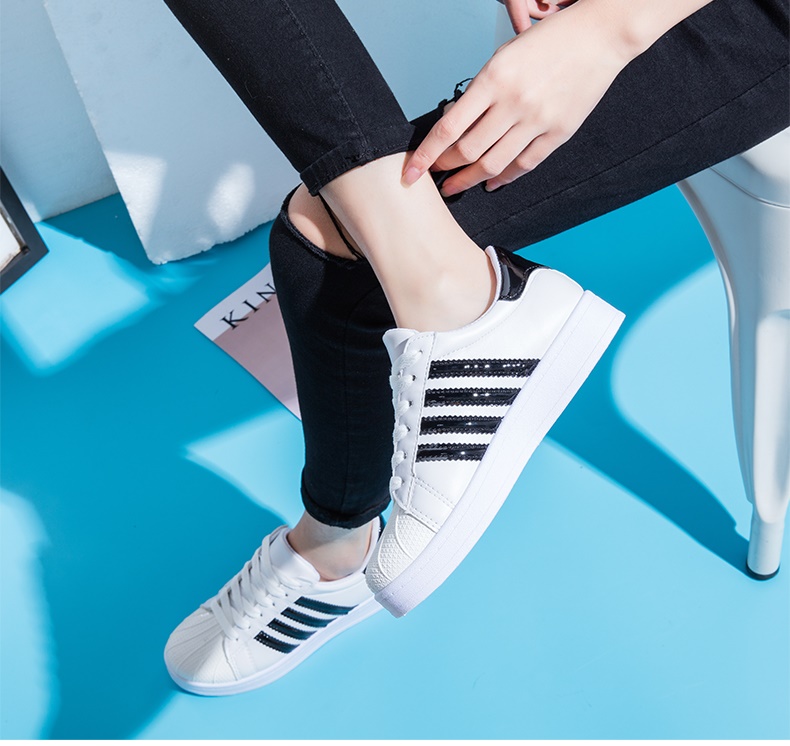 Shell PU Athletic Shoes by Rosegal (Adidas dupe)