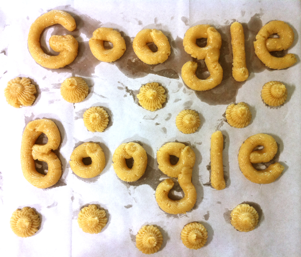 BoogleBoogle [구글브레인] 구글마니아를 위한 No butter Google Boogle Oatmeal Cookie