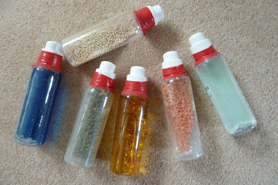 Sensory bottles for babies and toddlers
