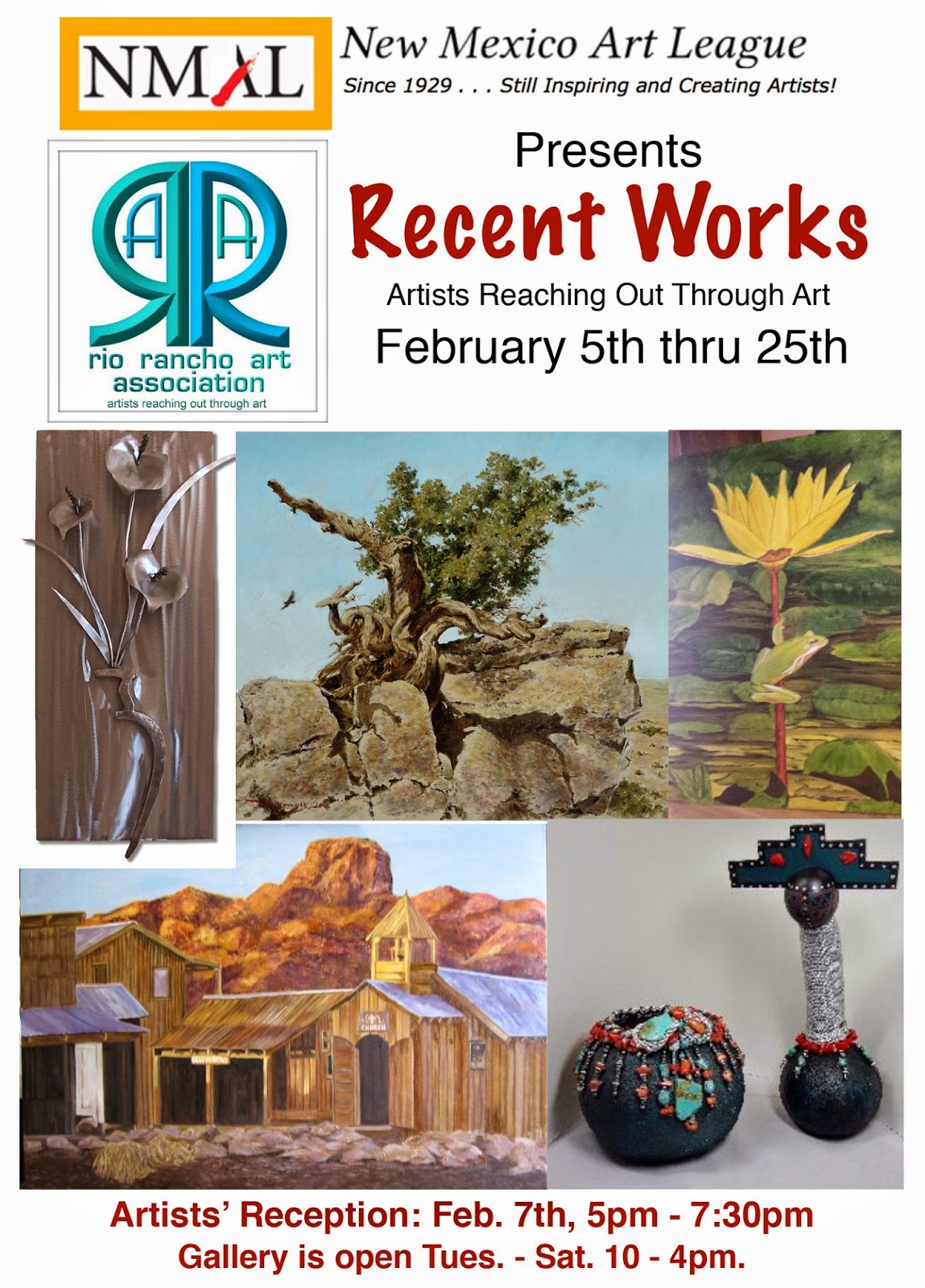 Rio Rancho Art Association: "Recent Works"- RRAA Art Show at the New
