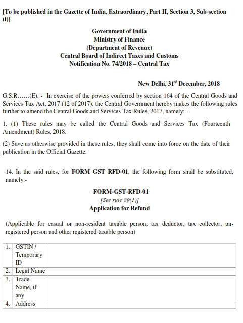 Gst Lut Export Bond File Online Indiafilings