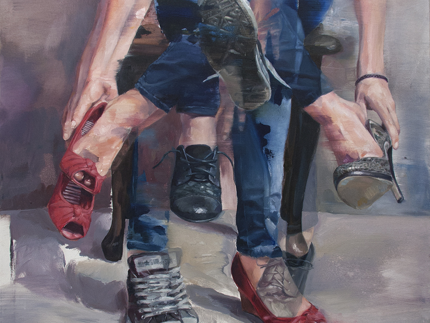 ©Adam Lupton - What’s in store for me in the direction I don’t take?. Pintura | Painting
