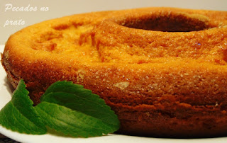 Receita de bolo queijada cremoso