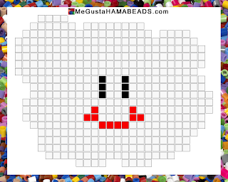 hama beads mario