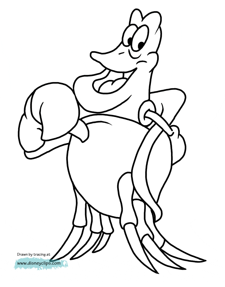 Best 15 Little Mermaid Flounder Coloring Pages Free Big Collection