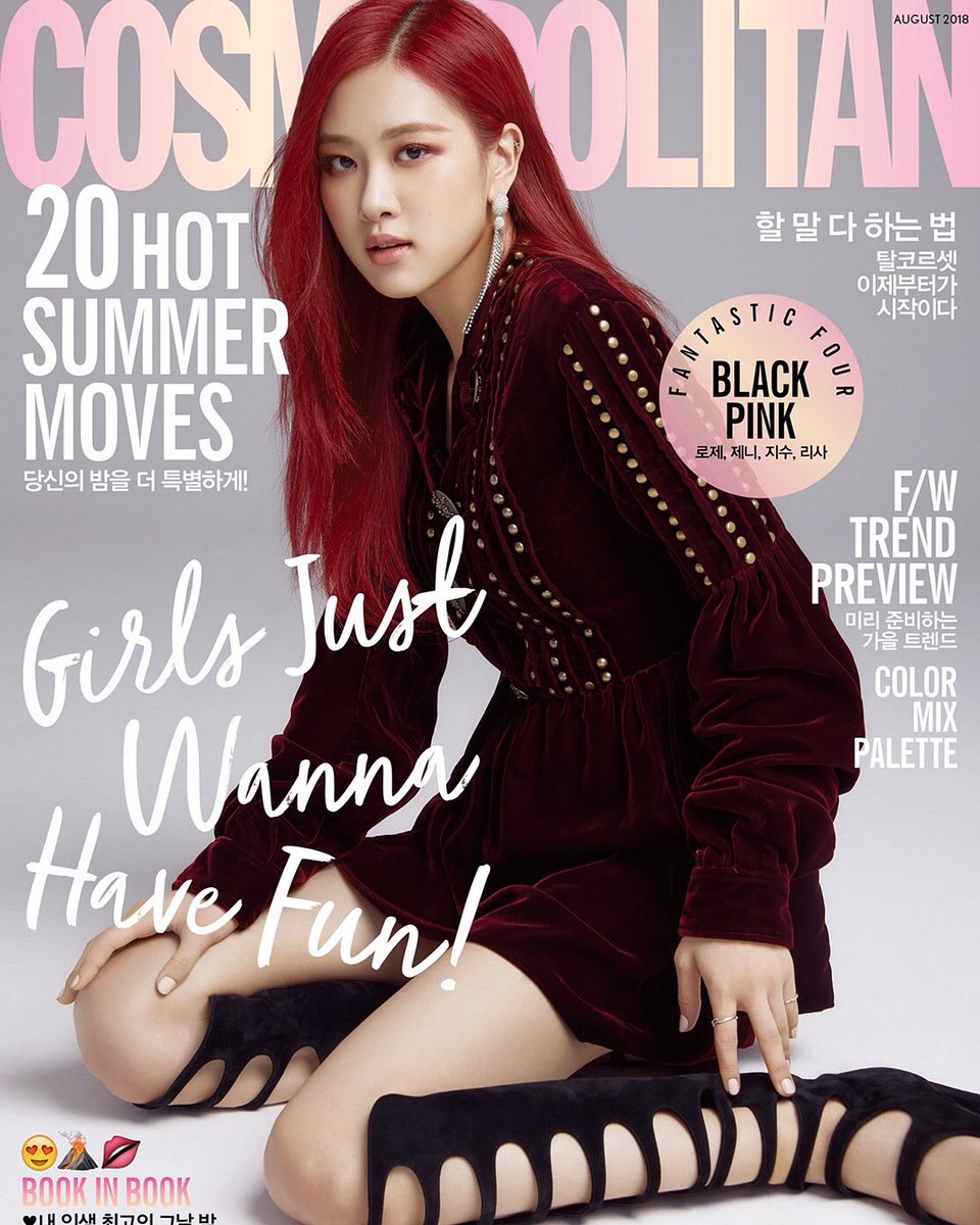 BLACKPINK Covers Cosmopolitan Korea's August Edition - POPdramatic