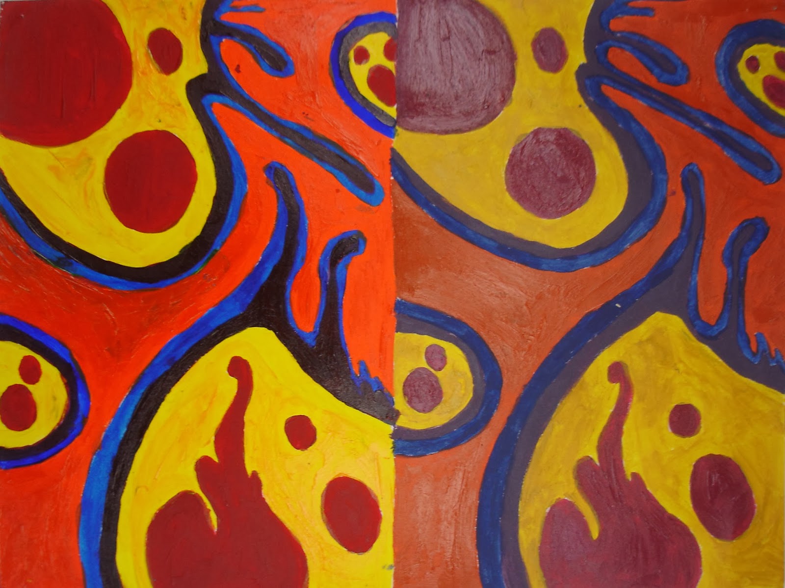 NWSA2D Art REFERENCE Four levels of saturation