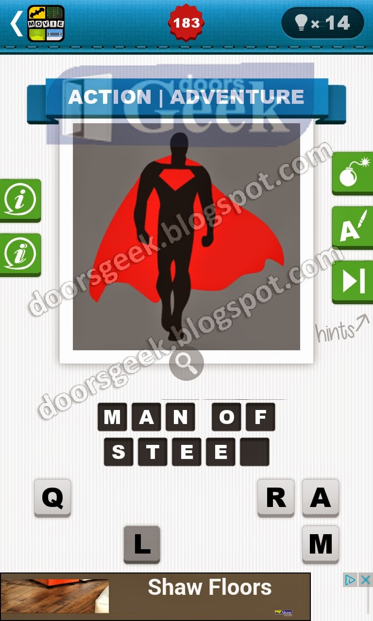 Movie Quiz Level 183 (bubble quiz games) Doors Geek