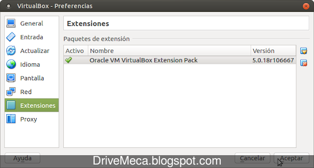 DriveMeca instalando Virtualbox en Linux Ubuntu 16.04 LTS paso a paso DriveMeca instalando Virtualbox en Linux Ubuntu 16.04 LTS paso a paso
