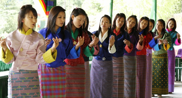 Bhutanese women