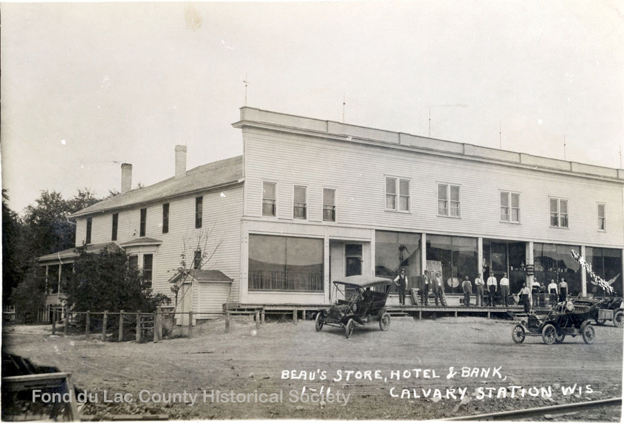 Fond du Lac History early Mt. Calvary postcards