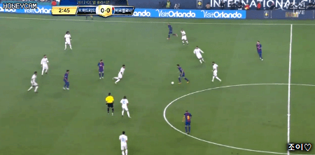 오늘자 ICC 바르셀로나 vs 레알마드리드 골장면.gif | 인스티즈