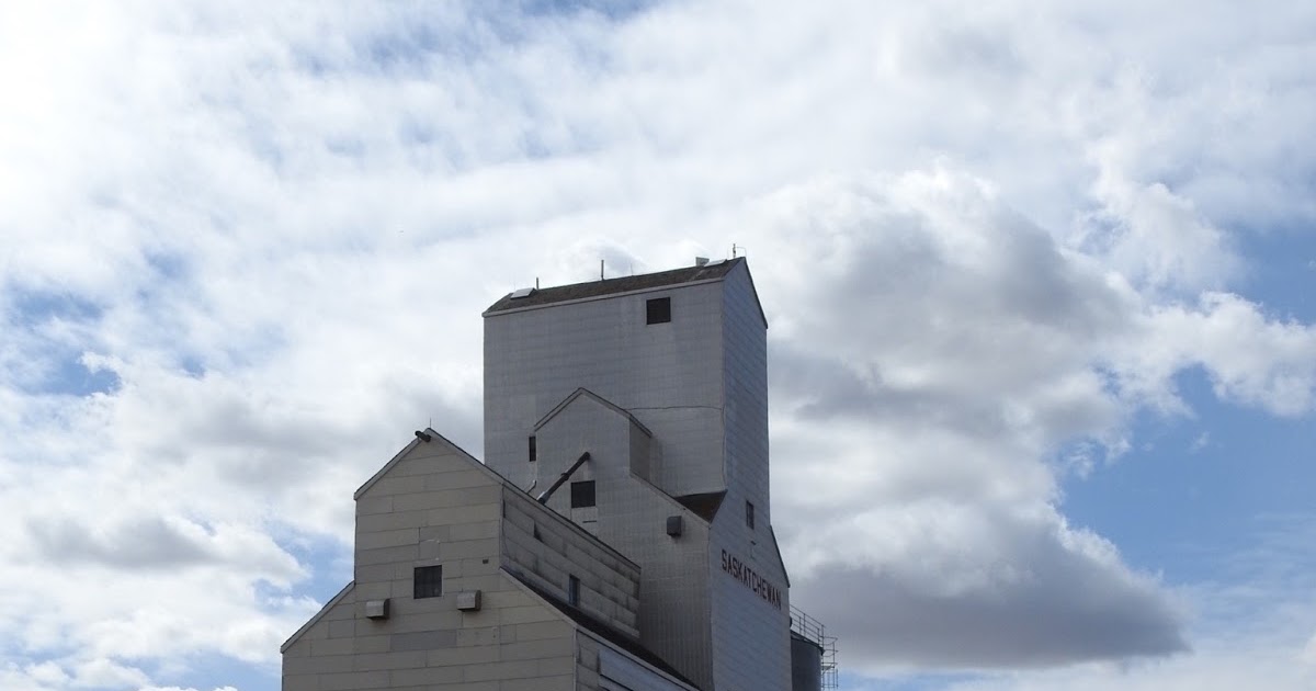 The view from here Medstead, Saskatchewan elevator