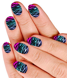 zebra designs nail acrylic nails tattoos labels