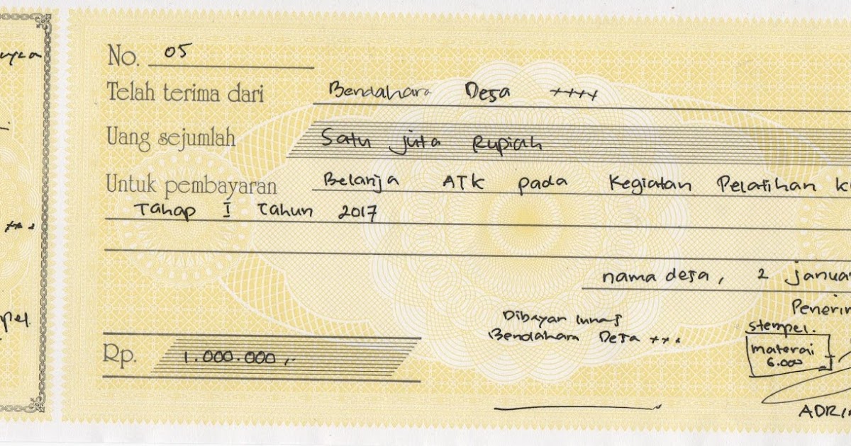 INDRAMAYU, semakin AYU Contoh SPJ DANA DESA