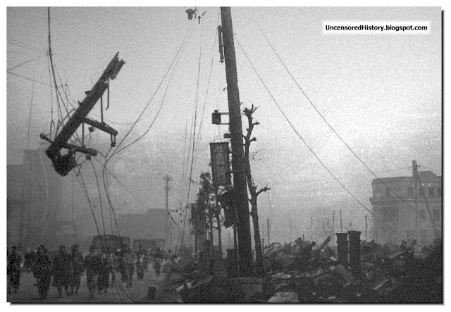 Tokyo street March 10 1945