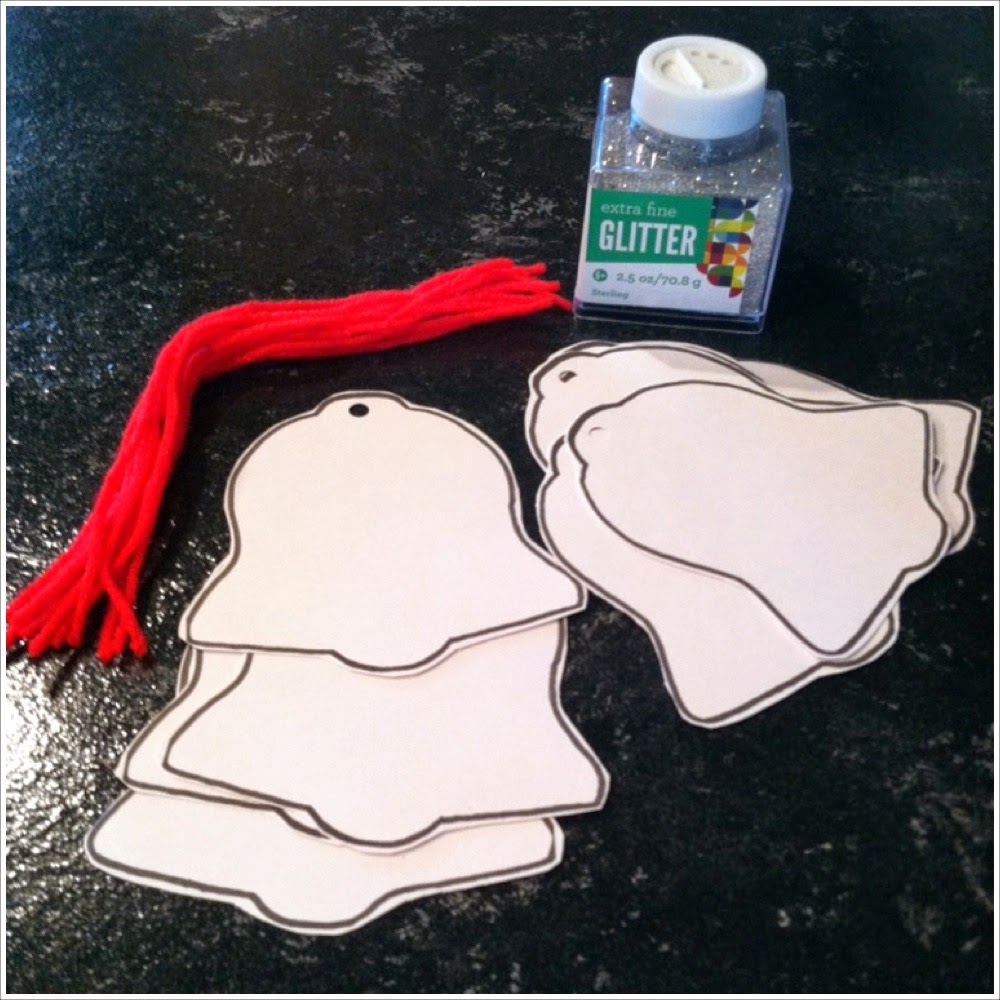 Crafts for Kids' Minds Siver Bells CraftPrintable Bell Template