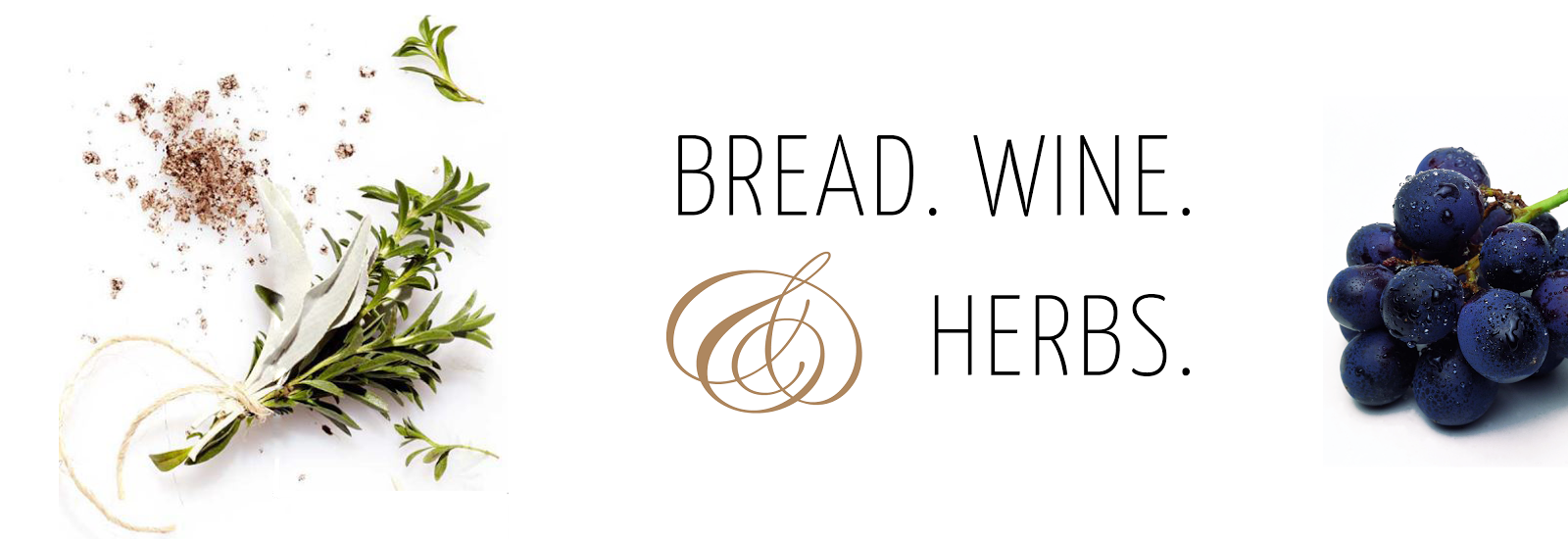 bread, wine & herbs