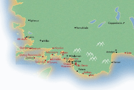 Map Of Italy Coastal Resorts - United States Map