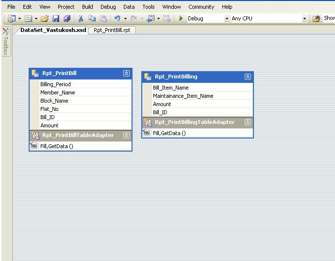Pallavi Crystal Reports in Display Join of Two Tables