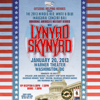 hennemusic: Lynyrd Skynyrd to headline 2013 Red, White & Blue Inaugural