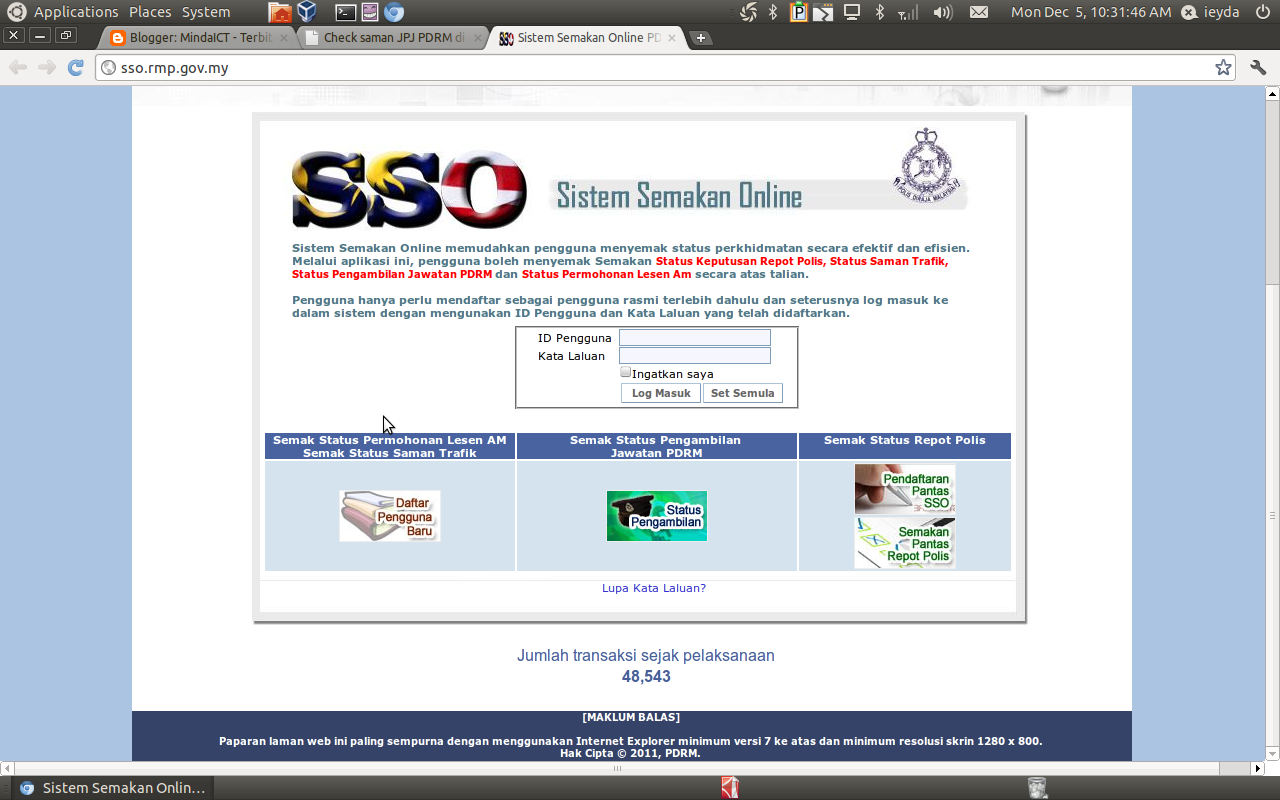 Check saman JPJ PDRM di Malaysia MindaICT Blog