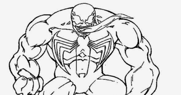 Toxin Marvel Coloring Pages Coloring Coloring Pages