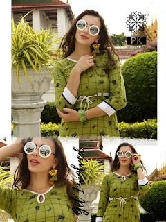 Aradhna PK Liva Rayon casual wear kurtis catalog wholesale