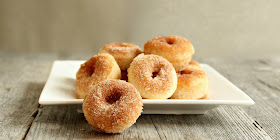 Baked Cinnamon Sugar Mini Doughnuts